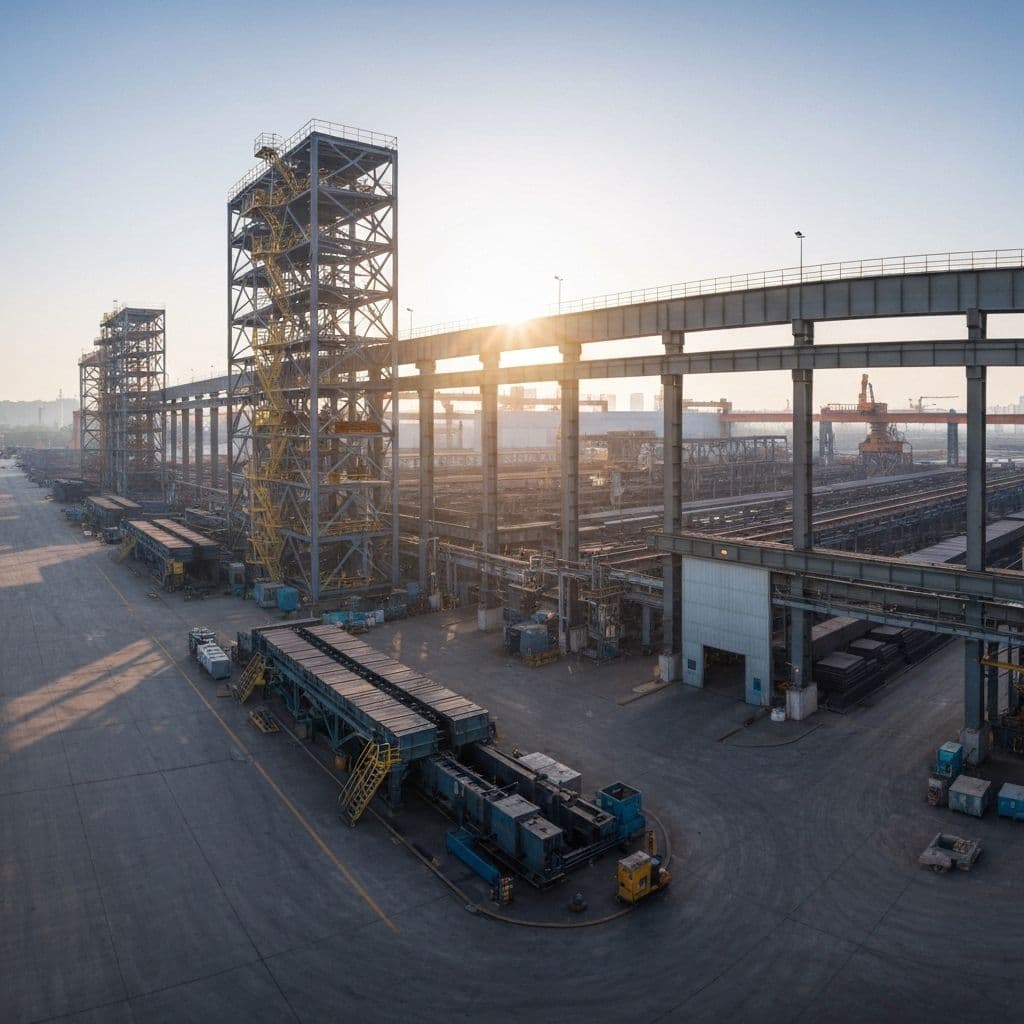 Steel manufacturing facility